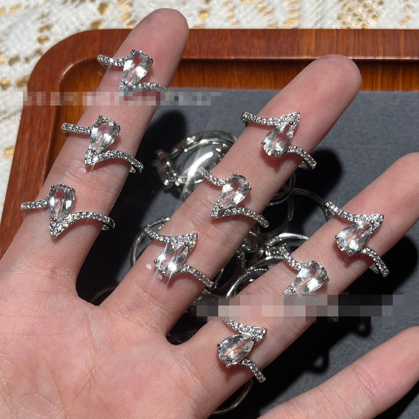 Clear Quartz Ring