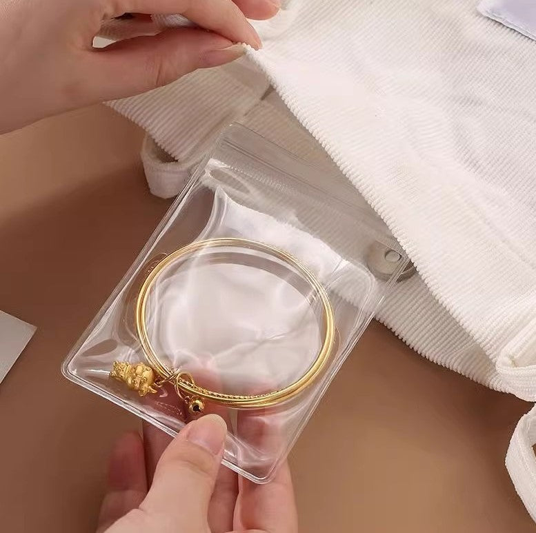 PVC Transparent Jewelry Packaging Bag