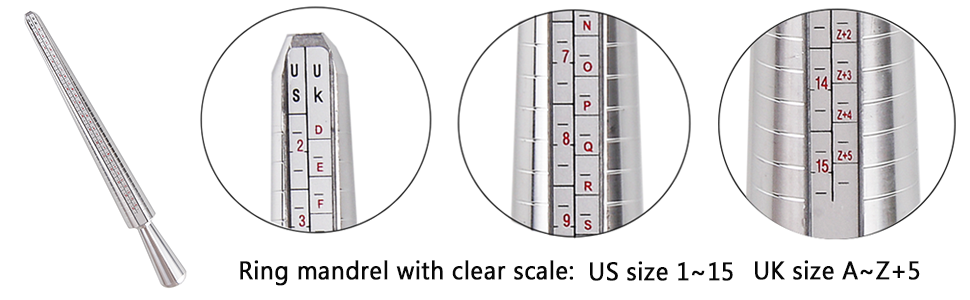 Aluminum Ring Sizer