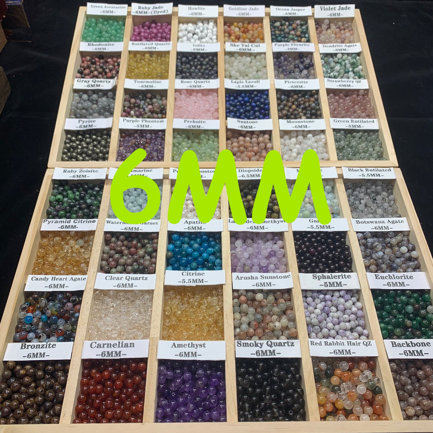 6MM Natural Crystal Beads for Bracelet,lovskaya Crystal