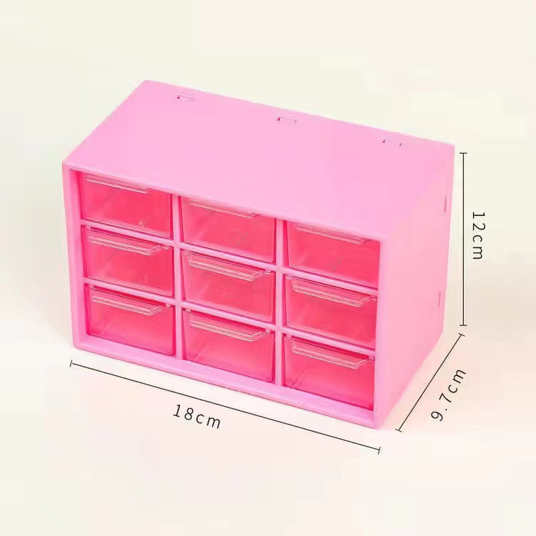 9 Drawer Container,jewelry collection box