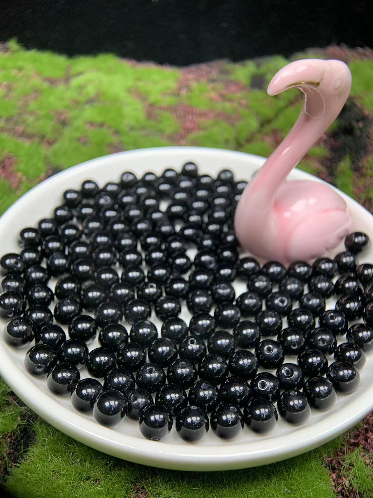 Obsidian Collection natural cyrstal beads for bracelet