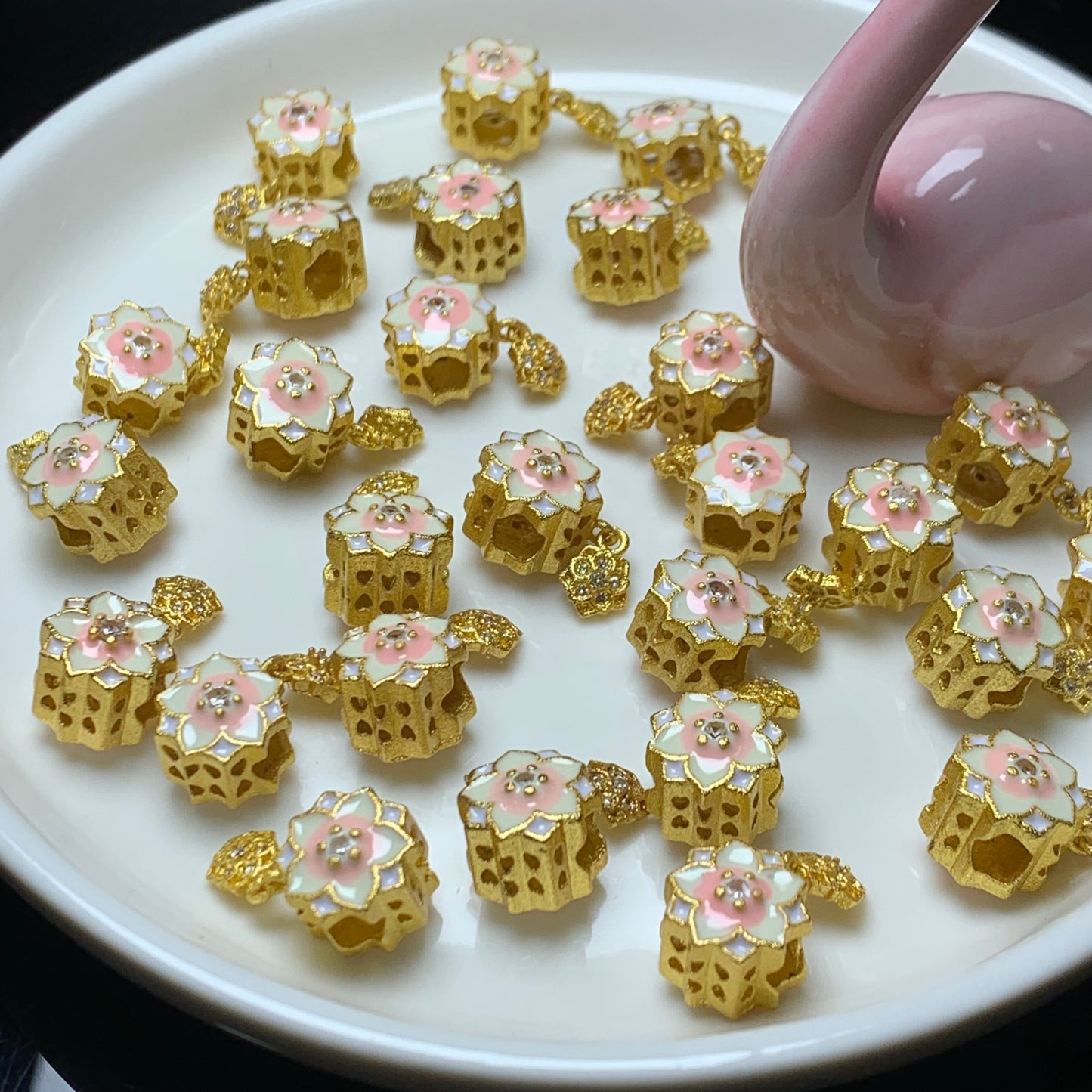 K Section DIY Bead Accessories Charm & Spacer & Connector