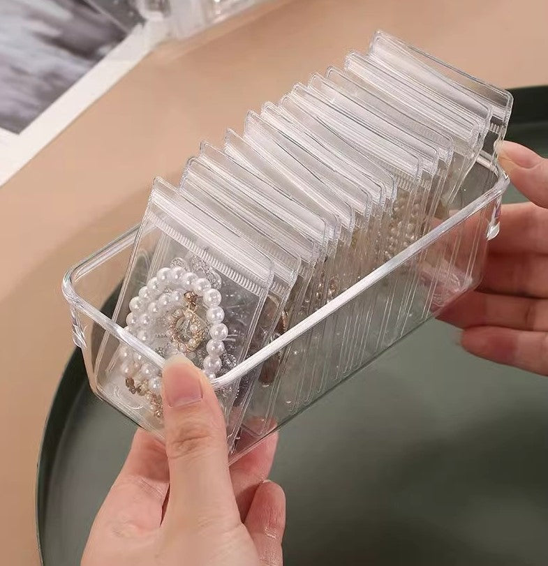 PVC Transparent Jewelry Packaging Bag