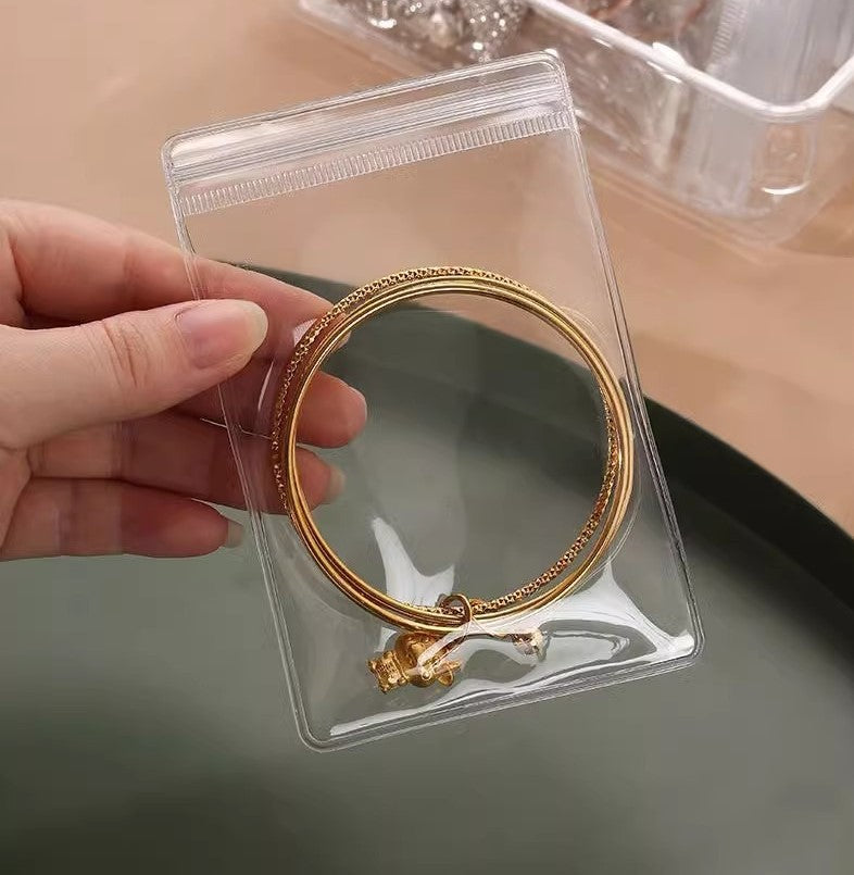 PVC Transparent Jewelry Packaging Bag