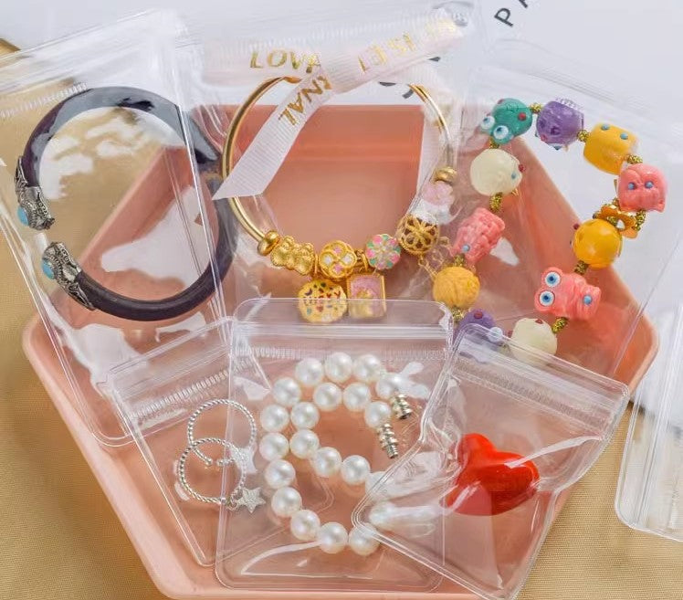 PVC Transparent Jewelry Packaging Bag