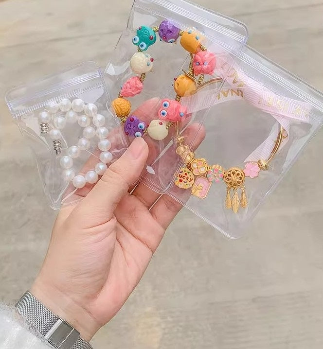 PVC Transparent Jewelry Packaging Bag