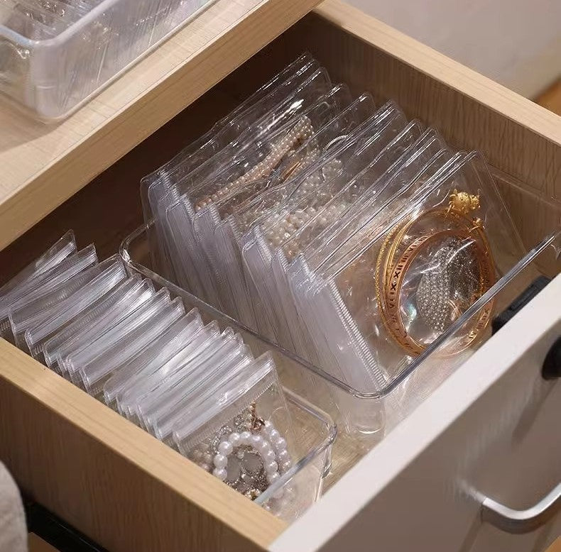 PVC Transparent Jewelry Packaging Bag