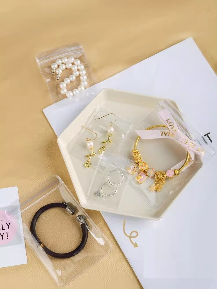 PVC Transparent Jewelry Packaging Bag