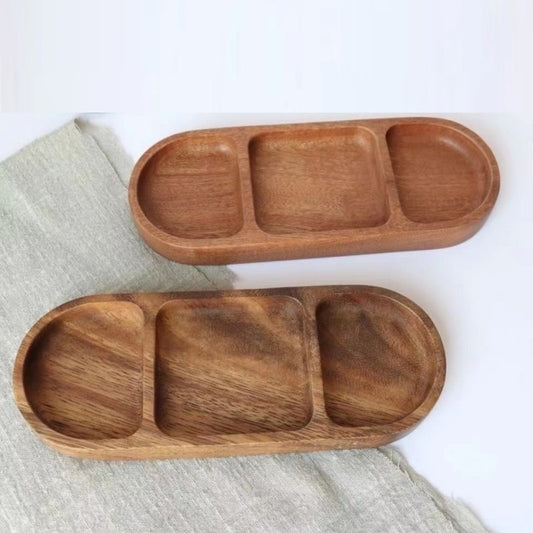 Multifunction Bead DIY Long Wooden Tray