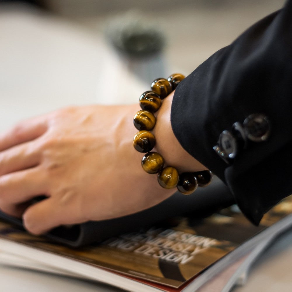 Yellow Tiger Eye Bracelet