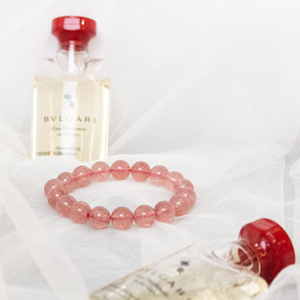 Strawberry Quartz Bracelet