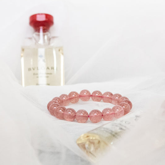 Strawberry Quartz Bracelet