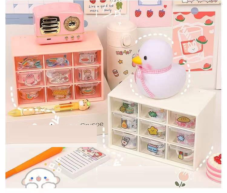 9 Drawer Container,jewelry collection box