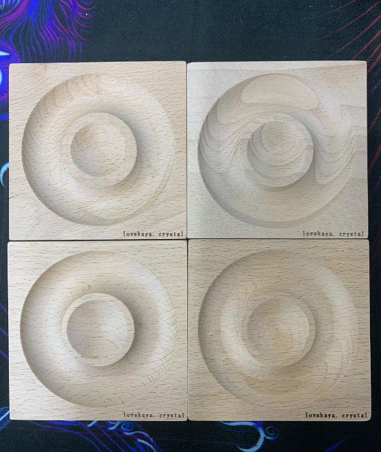 Multifunction Bead DIY Long Wooden Tray