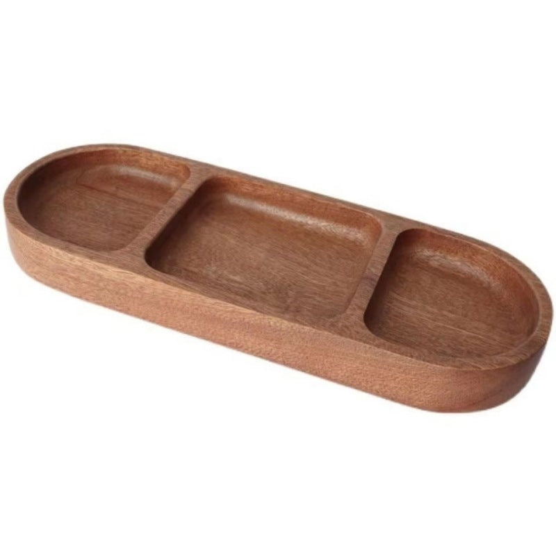 Multifunction Bead DIY Long Wooden Tray
