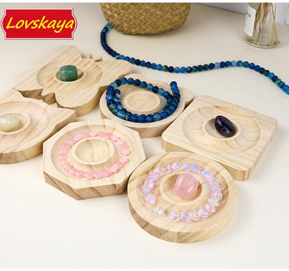 Bracelet Tray，Bracelet Board，Loose Beads Diy Board，Natural Crystal Bead Bracelet Diy Tools，Bracelet Display Tray